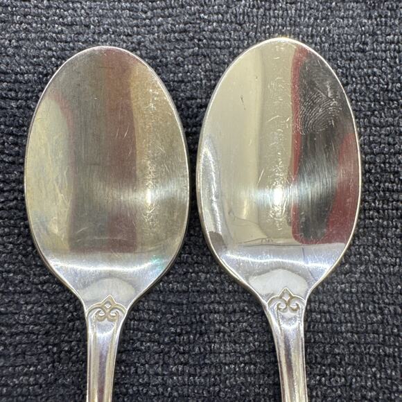 2 AMSILCO World Tableware Coquille Stainless Steel Flatware Teaspoons 6 1/4" - Picture 2 of 7
